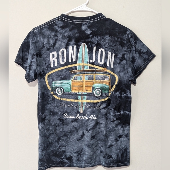Ron Jon Surf Shop T Shirt Boys Size Small Tie Dye - Picture 1 of 11